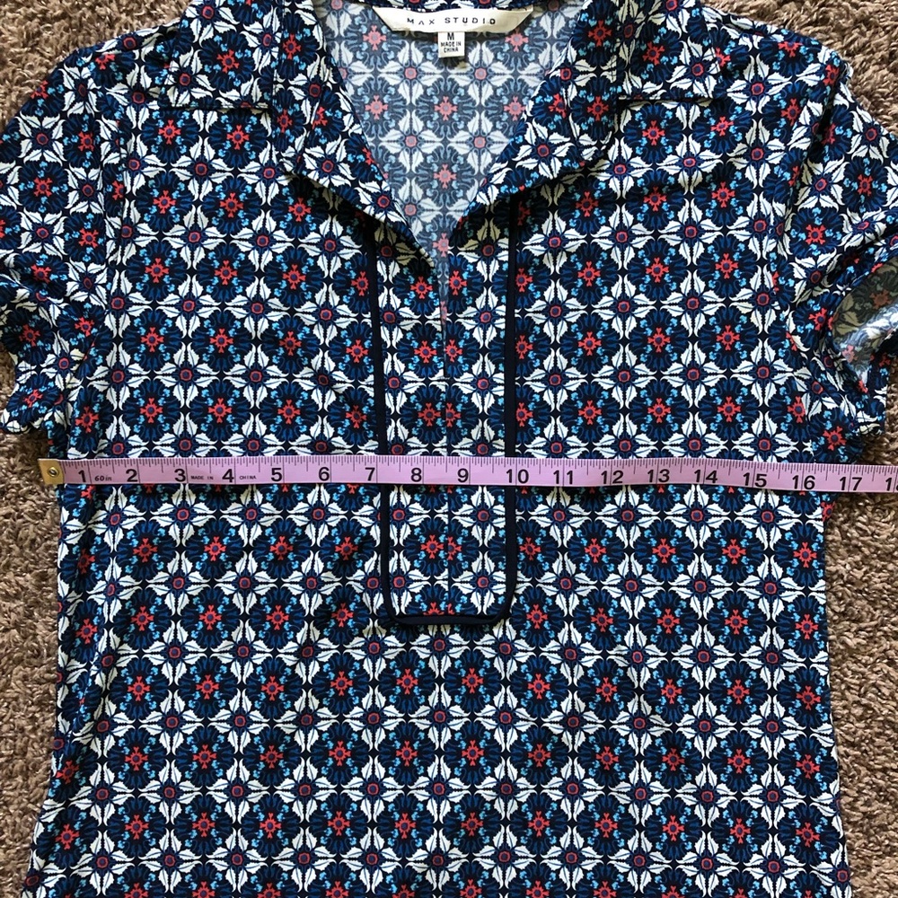 Max Studio Pattern Dress. Size M🥳 - Picture 7 of 8